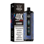 Al Fakher Crown Bar Megamax 40000 Puffs BLUEBERRY RASPBERRY