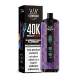 Al Fakher Crown Bar Megamax 40000 Puffs BLUEBERRY SOUR RASPBERRY