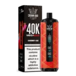 Al Fakher Crown Bar Megamax 40000 Puffs CHERRY ICE