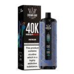 Al Fakher Crown Bar Megamax 40000 Puffs ICE BLUE