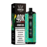 Al Fakher Crown Bar Megamax 40000 Puffs LEMON LIME CHERRY FIZZ