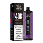 Al Fakher Crown Bar Megamax 40000 Puffs MIXED BERRY