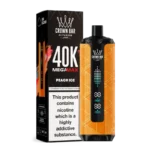Al Fakher Crown Bar Megamax 40000 Puffs PEACH ICE