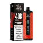 Al Fakher Crown Bar Megamax 40000 Puffs STRAWBERRY CHERRY