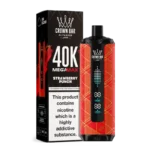 Al Fakher Crown Bar Megamax 40000 Puffs STRAWBERRY PUNCH