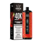Al Fakher Crown Bar Megamax 40000 Puffs WATERMELON CHERRY