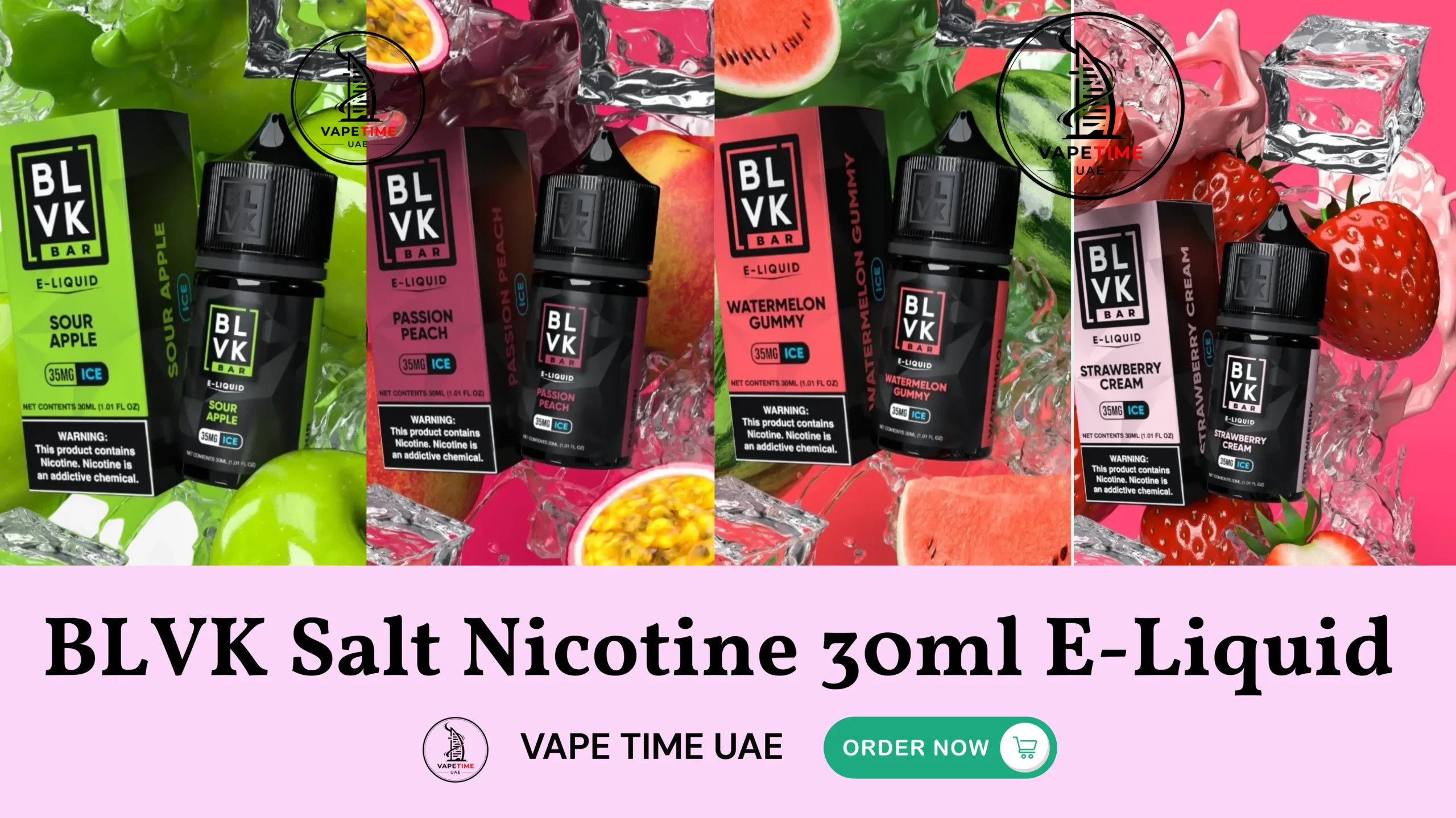 BLVK Salt Nicotine 30ml E-Liquid