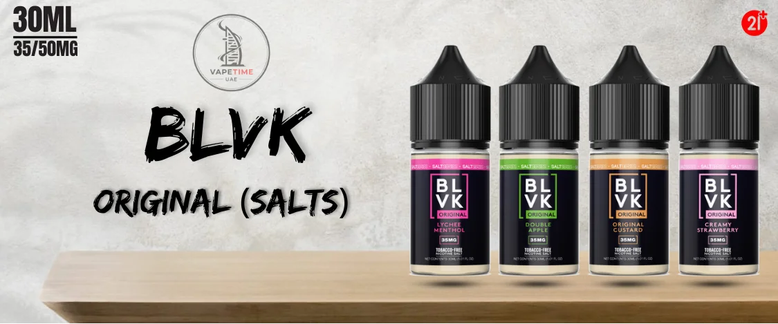 BLVK Salt Nicotine 30ml eliquid in Dubai ORIGINAL (Salts)