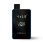 MYLÉ Mini Box 1500 Puffs 20MG Iced Blueberry