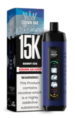 AL FAKHER CROWN BAR 15000 ICE ADJUSTABLE Berry Ice