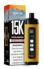 AL FAKHER CROWN BAR 15000 ICE ADJUSTABLE Cool Mango