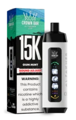AL FAKHER CROWN BAR 15000 ICE ADJUSTABLE GUM MINT