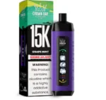 AL FAKHER CROWN BAR 15000 ICE ADJUSTABLE Grape Mint