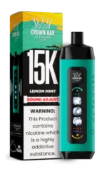 AL FAKHER CROWN BAR 15000 ICE ADJUSTABLE LEMON MINT