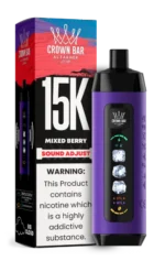 AL FAKHER CROWN BAR 15000 ICE ADJUSTABLE MIXED BERRY
