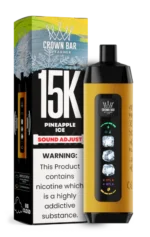 AL FAKHER CROWN BAR 15000 ICE ADJUSTABLE Pineapple Ice