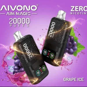 Aivono Aim Magic 20000 Puffs 0 Nicotine Grape Ice