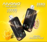 Aivono Aim Magic 20000 Puffs 0 Nicotine Mango Passion Fruit