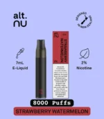 Alt. nu 8000 Puffs 20mg Strawberry Watermelon