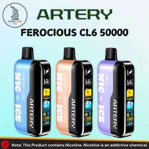 Artery Ferocious CL6 50000 Puffs