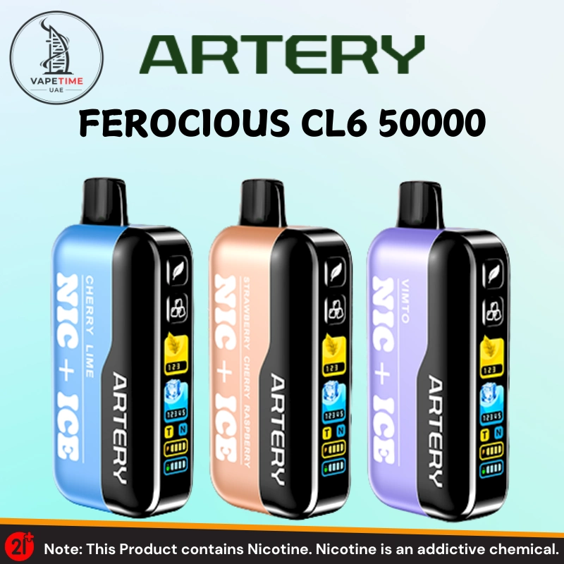 Artery Ferocious CL6 50000 Puffs Artery Ferocious CL6 50000 Puffs