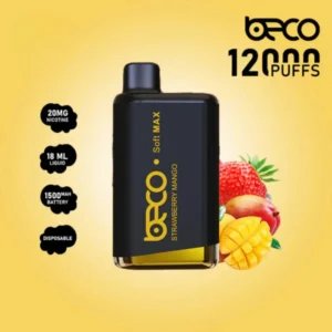 Beco Soft Max 12000 Puffs Strawberry Mango