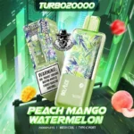 Bounce Turbo 20000 Puffs Disposable Vape Peach Mango Watermelon
