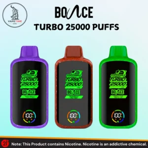 Bounce Turbo 25000 Puffs Disposable Vape