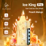 Elfbar Ice King Pro 40000 Puffs Peach Mango