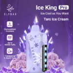 Elfbar Ice King Pro 40000 Puffs Taro Ice Cream