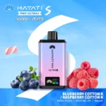 HAYATI Pro Ultra+ S 50000 Puffs Blueberry Cotton K Raspberry Cotton K