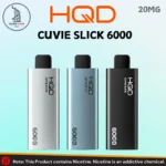 HQD Cuvie Slick 6000 Puffs 20mg