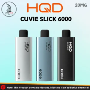 HQD Cuvie Slick 6000 Puffs 20mg