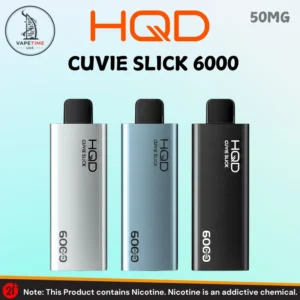 HQD Cuvie Slick 6000 Puffs 50mg