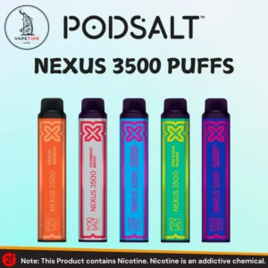 Pod salt Nexus 3500 Puffs