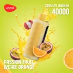 Vozol Gear Hookah 40000 Puffs Passion Fruit Lychee Orange