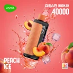 Vozol Gear Hookah 40000 Puffs Peach Ice