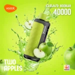 Vozol Gear Hookah 40000 Puffs Two Apple