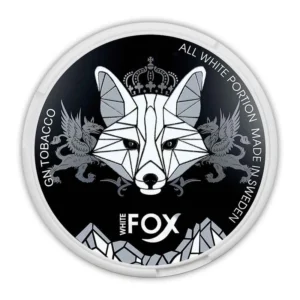 White Fox Nicotine Pouches Black 22.5MG