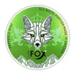 White Fox Nicotine Pouches Peppered Mint 12MG