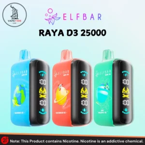 Elf Bar Raya D3 25000 Puffs