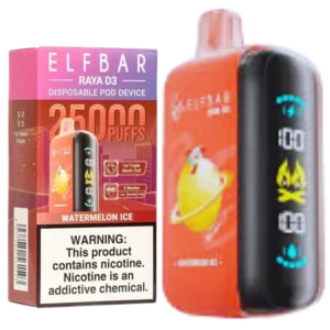 Elf Bar Raya D3 25000 Puffs Watermelon Ice