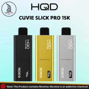 HQD Cuvie Slick Pro 15k Puffs
