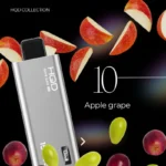 HQD Cuvie Slick Pro 15k Puffs Apple Grape