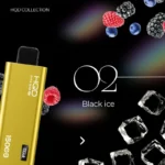 HQD Cuvie Slick Pro 15k Puffs Black Ice