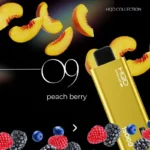 HQD Cuvie Slick Pro 15k Puffs Peach Berry