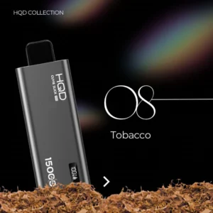 HQD Cuvie Slick Pro 15k Puffs Tobacco