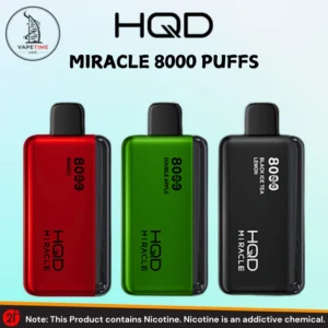 HQD Miracle 8000 Puffs