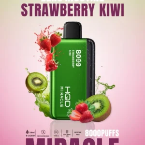 HQD Miracle 8000 Puffs Strawberry Kiwi