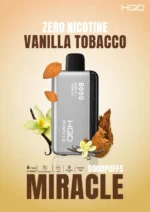 HQD Miracle 8000 Puffs Vanilla Tobacco